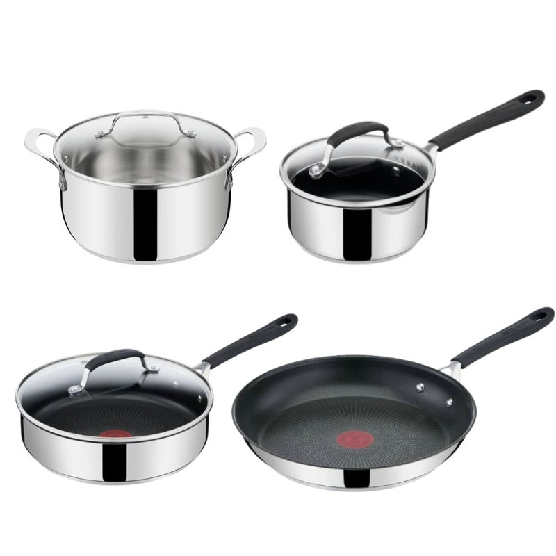 Starterpack - Jamie Oliver SS stegepande, gryde, kasserolle & Sautepande