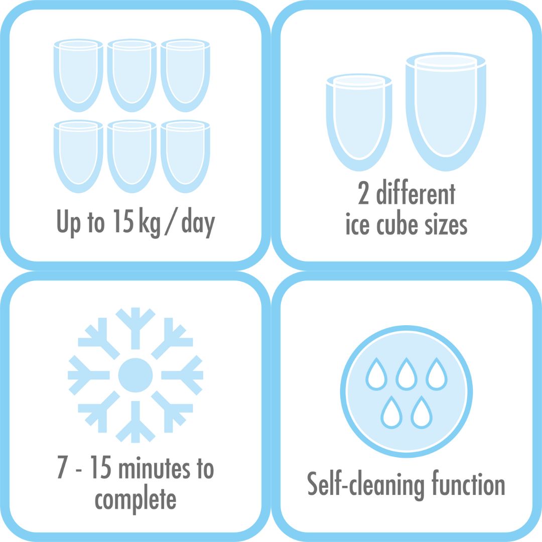 Gastroback - Ice cube machine pro - 145 W