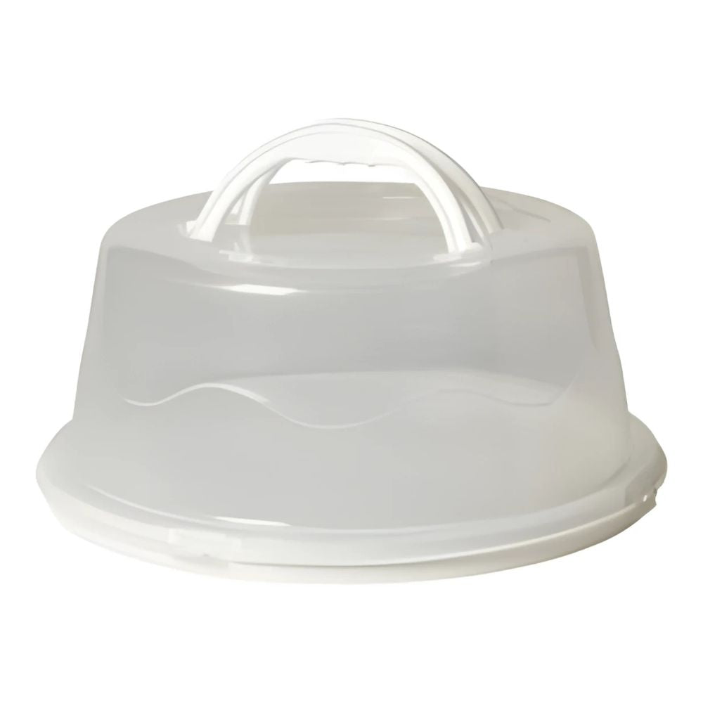 Opbevaringsboks i hvid plast