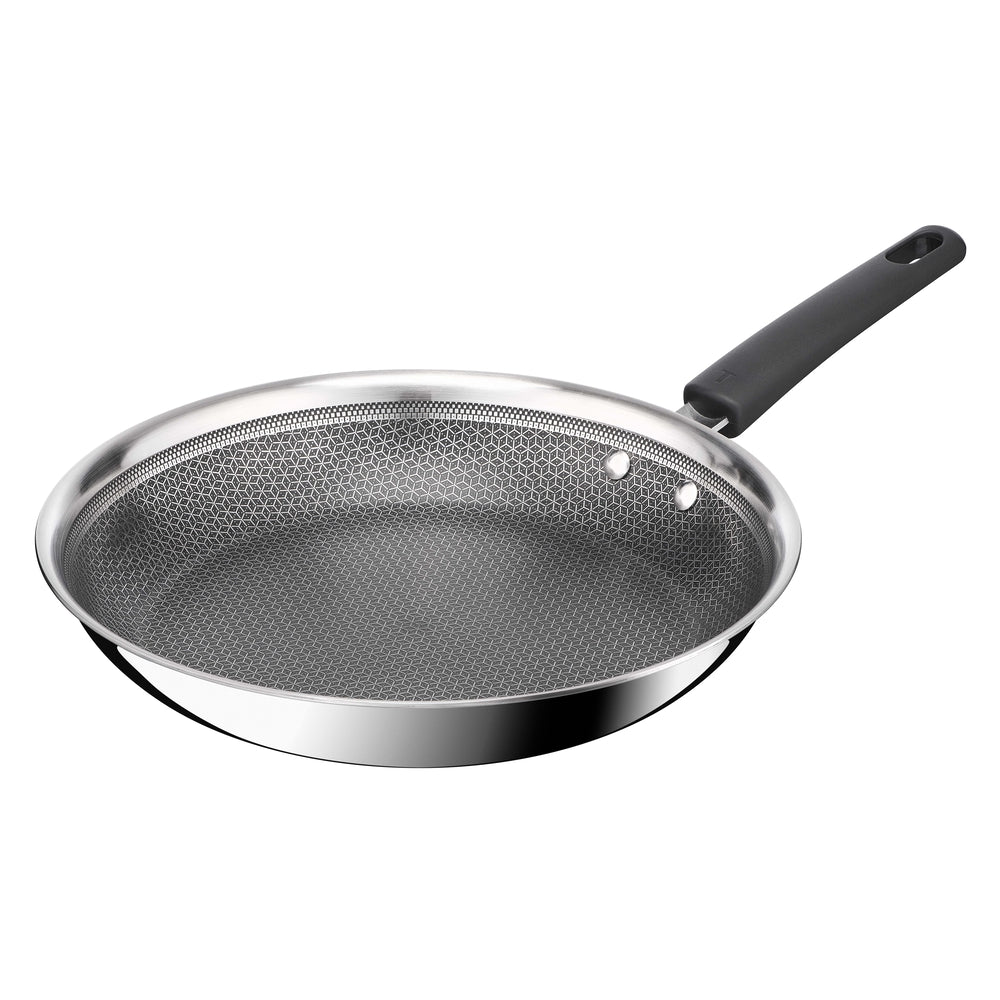 Tefal Emotion Plus Power - Stegepande 28 cm - SS Tri-Ply mesh PFTE