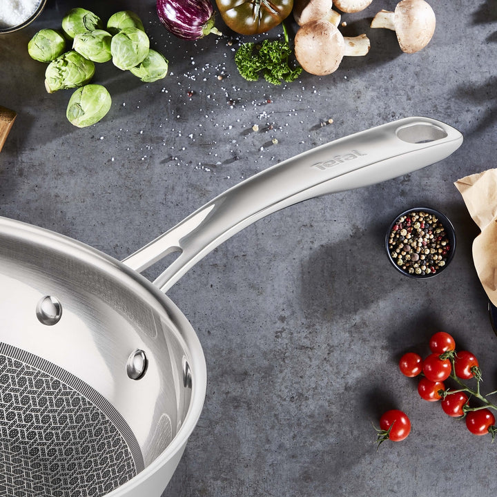 Tefal - Eternal Mesh Stainless steel stegepande 28 cm
