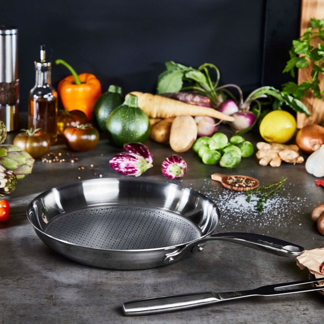 Tefal - Eternal Mesh Stainless steel stegepande 28 cm