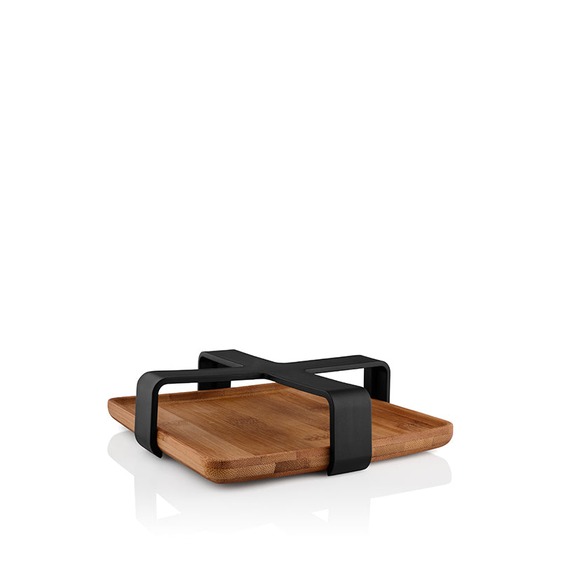 Eva Solo Nordic Kitchen Serviettenhalter aus Bambus, 19 x 19 cm