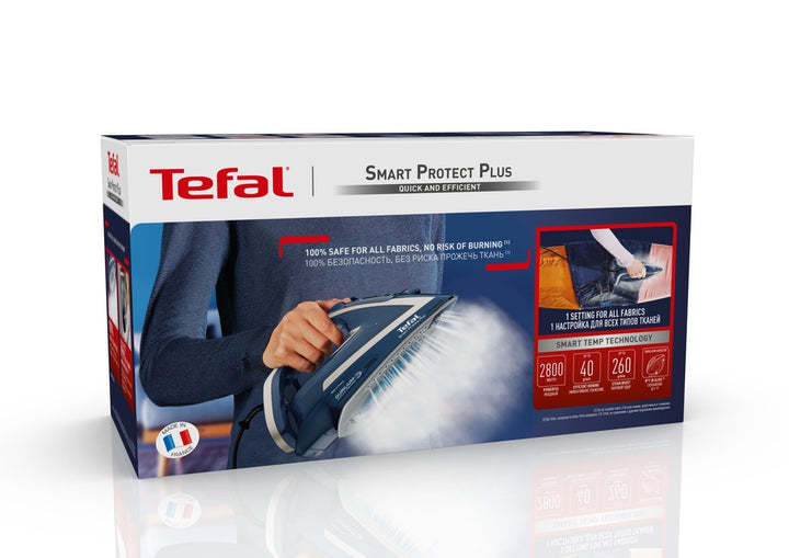 Tefal - Smart Protect Plus Strygejern - FV6872E0