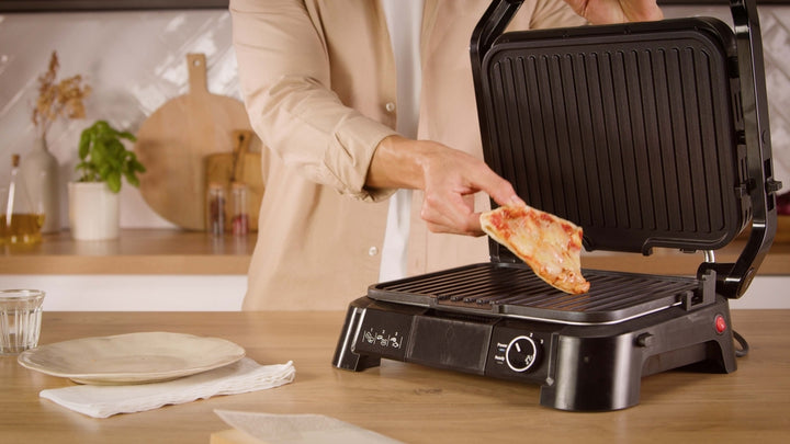 OBH Nordica - SuperGrill kontaktgrill 3-i-1 rustfrit stål