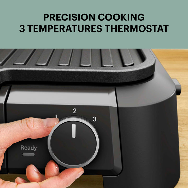 OBH Nordica - SuperGrill kontaktgrill 3-i-1 rustfrit stål