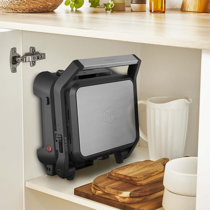 OBH Nordica - SuperGrill kontaktgrill 3-i-1 rustfrit stål