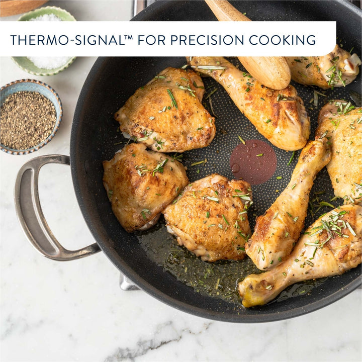 Tefal - Jamie Oliver Cooks Classic HA sautergryde med glaslåg 30 cm