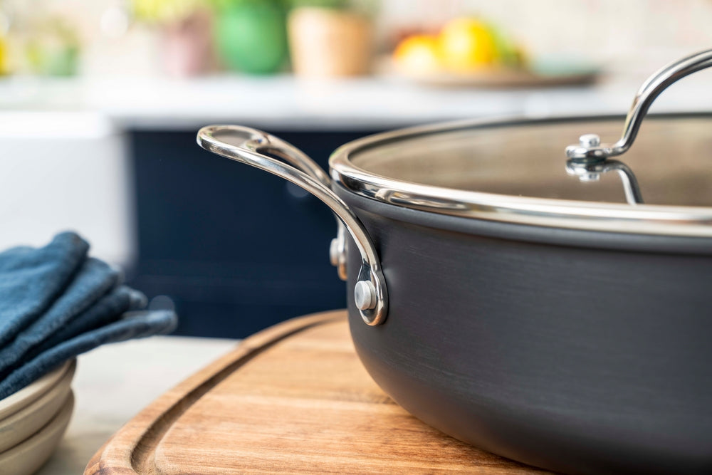 Tefal - Jamie Oliver Cooks Classic HA sautergryde med glaslåg 30 cm