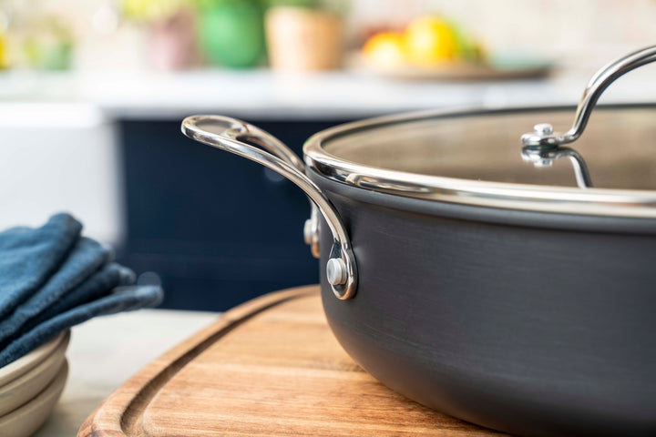 Tefal - Jamie Oliver Cooks Classic HA sautergryde med glaslåg 30 cm