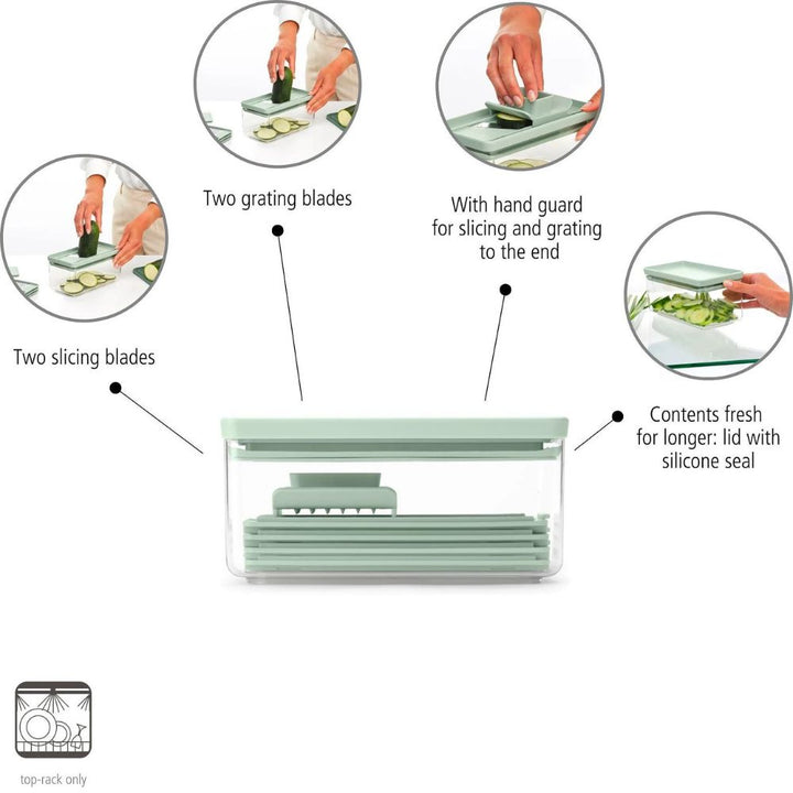 Brabantia - Smakrikt skivnings- och rivset