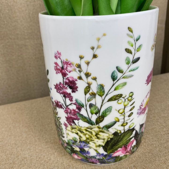 Porslinsvas - Flora - Ø12,8x18,5 cm