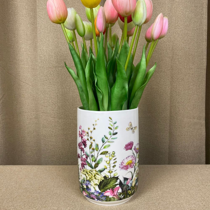 Porslinsvas - Flora - Ø12,8x18,5 cm