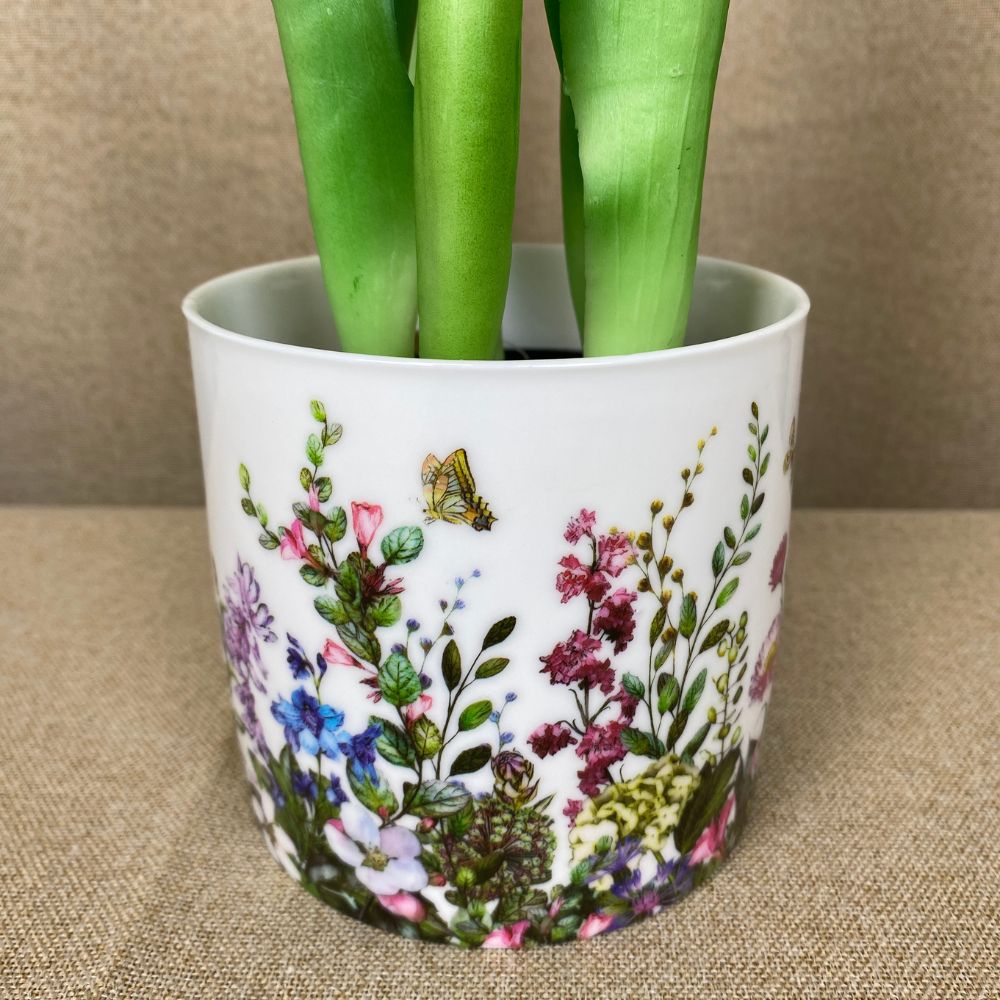 Planteskjuler i porcelæn - Flora lille