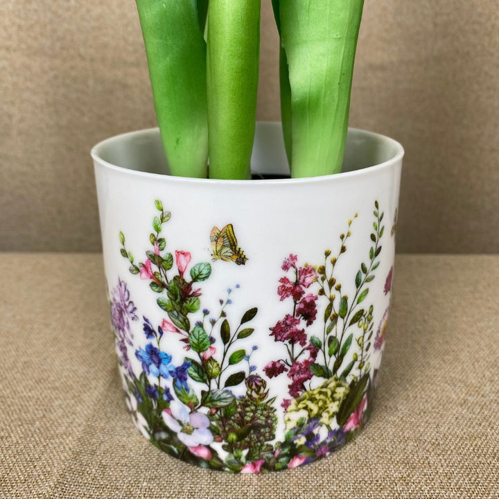 Planteskjuler i porcelæn - Flora lille