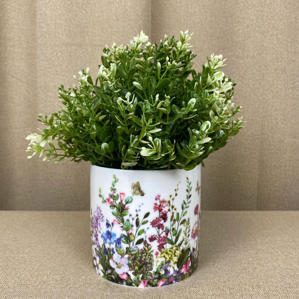 Växtkruka i porslin - Flora stor