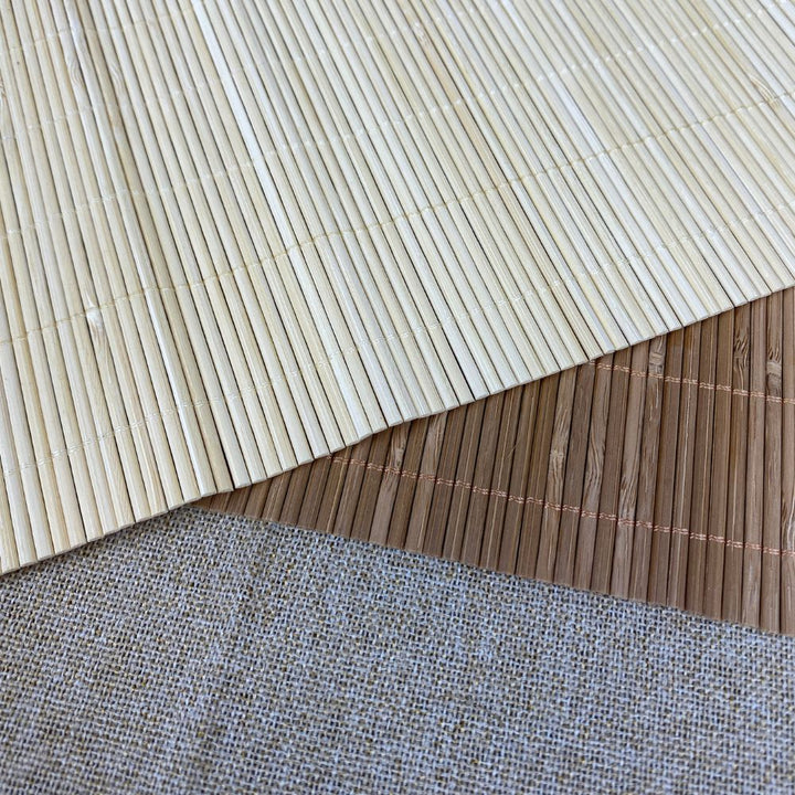 Bambu bordsunderlägg 1 st. - 30 x 45 cm blandade färger
