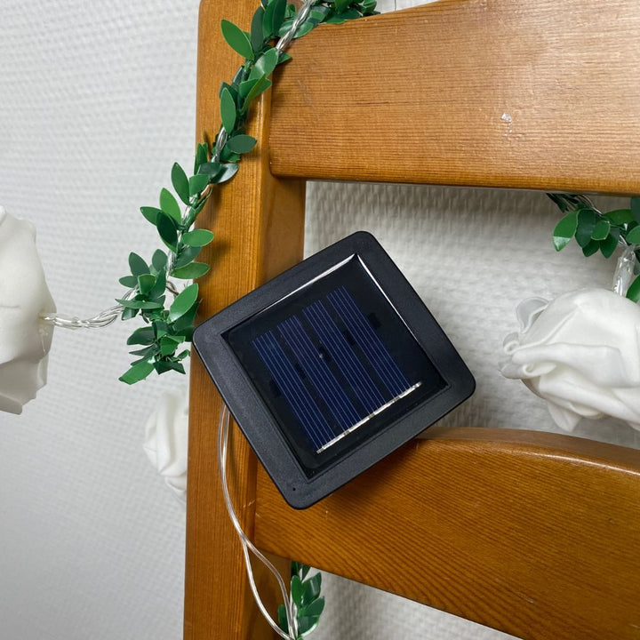 Conzept - Solar lyskæde med roser 20 stk.