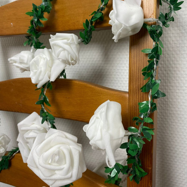 Conzept - Solar lyskæde med roser 20 stk.