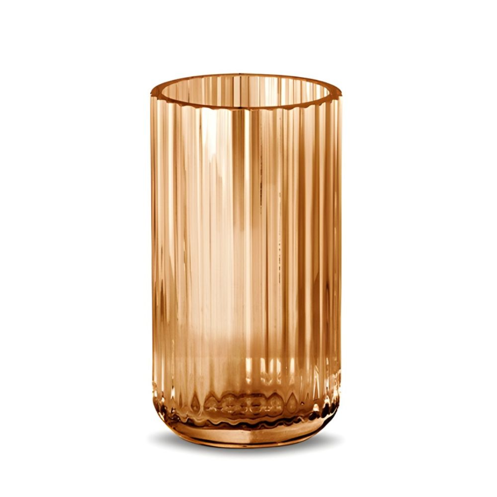Lyngby - Vase 15 cm - Amber