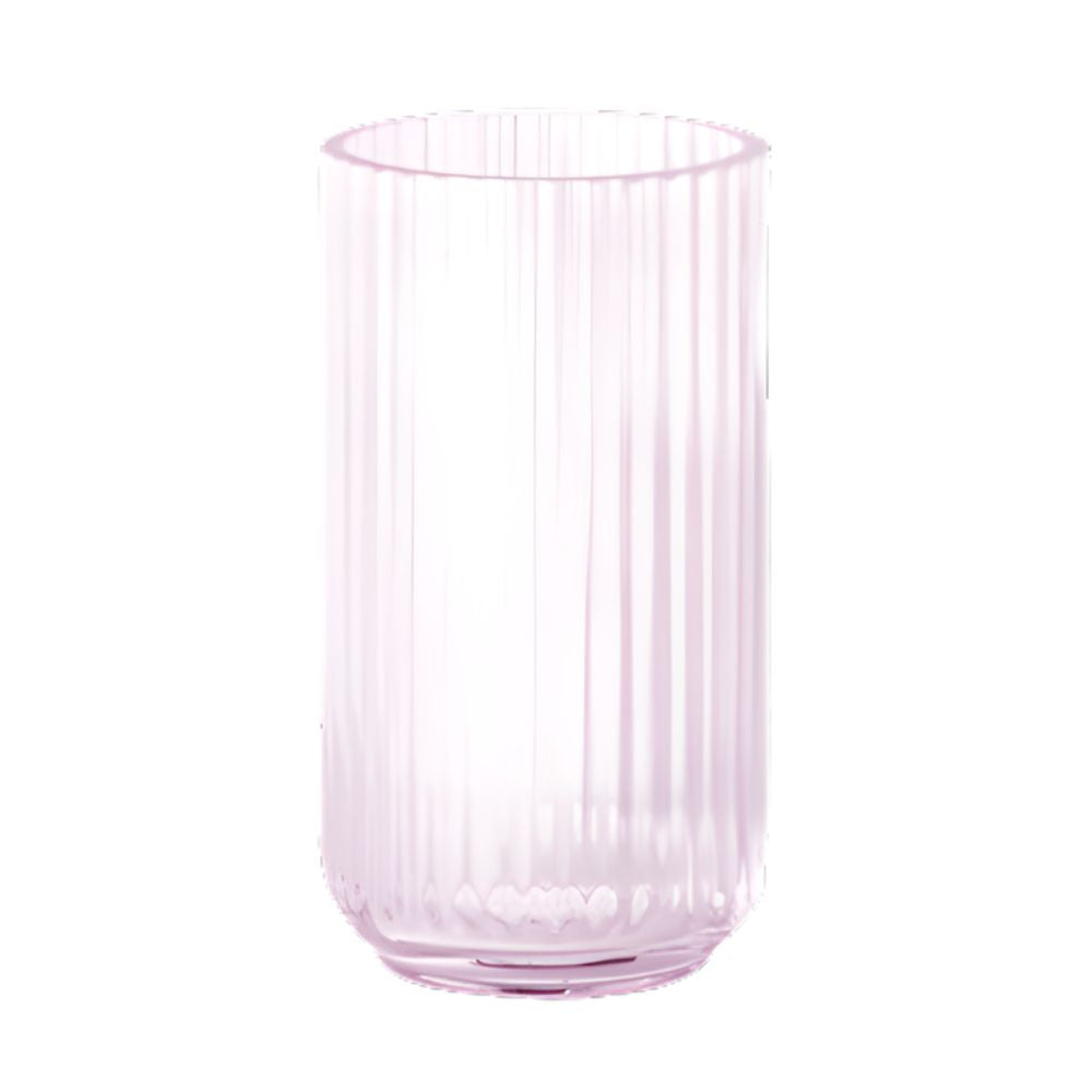 Lyngby - Vase 15 cm - Pink Glas