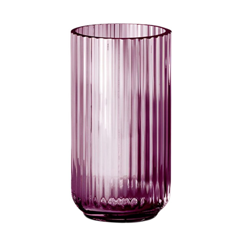 Lyngby - Vase 15 cm - Lila Glas
