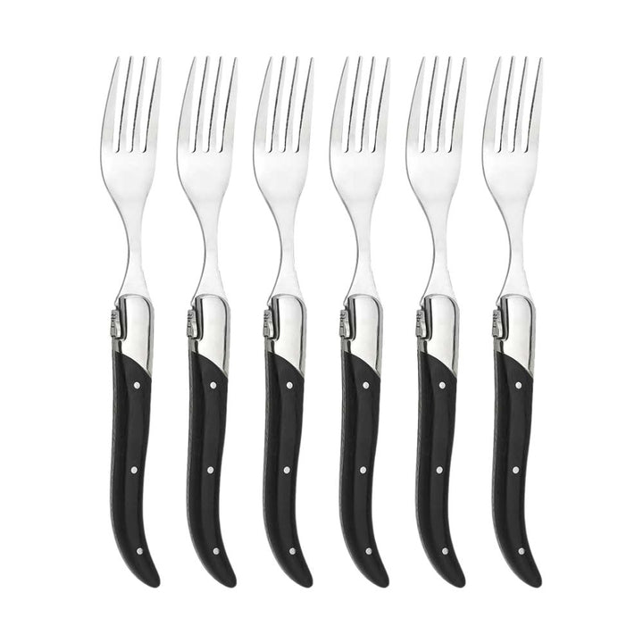 Laguiole by Haws - Steak gafflar 6 st - Svart ebenholts