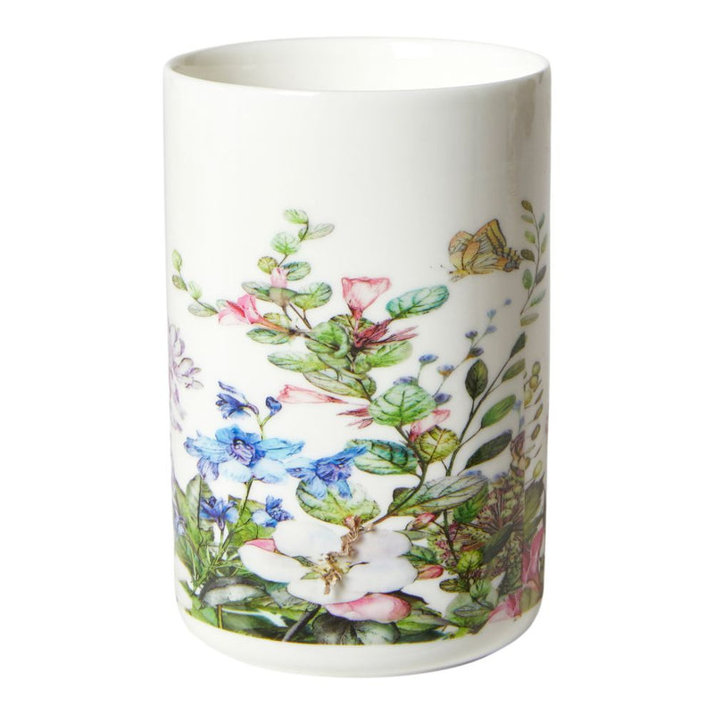 Vas i porslin - Flora - Liten