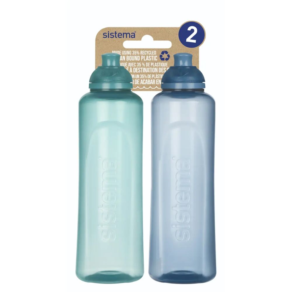 Sistema - Dricksflaska 480 ml Swift Squeeze 2 st.