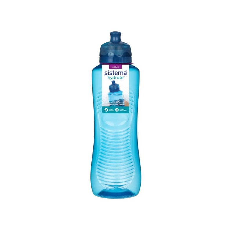 Sistema - Trinkflasche Gripper, 800ml, blau