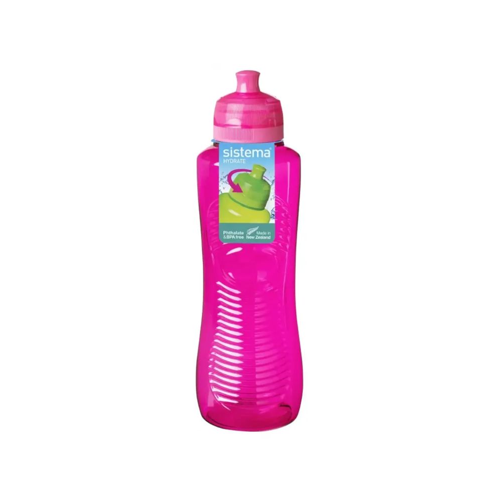 Sistema - Gripper-dryckflaska, 800ml, rosa