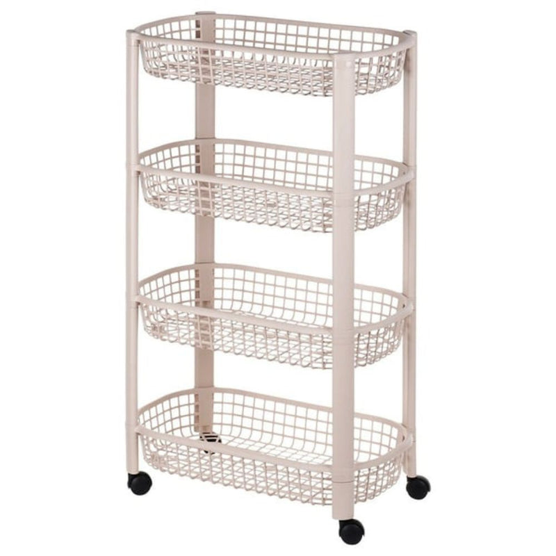 Rollwagen mit 4 Körben – 46,5 × 26 × 79 cm