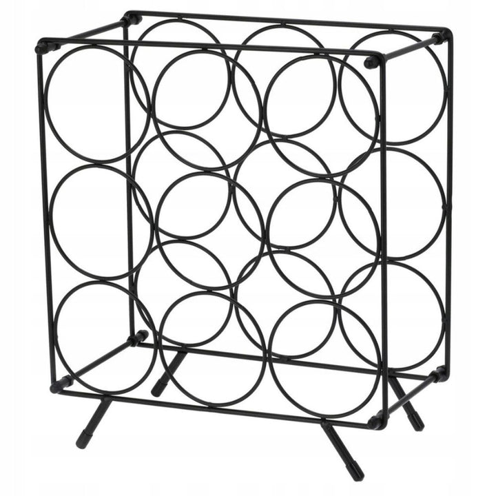 Vinreol med 9 pladser - metal