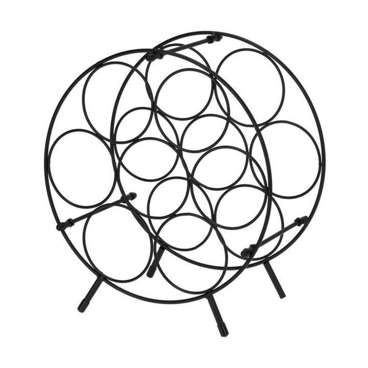 Vinreol med 7 pladser - metal