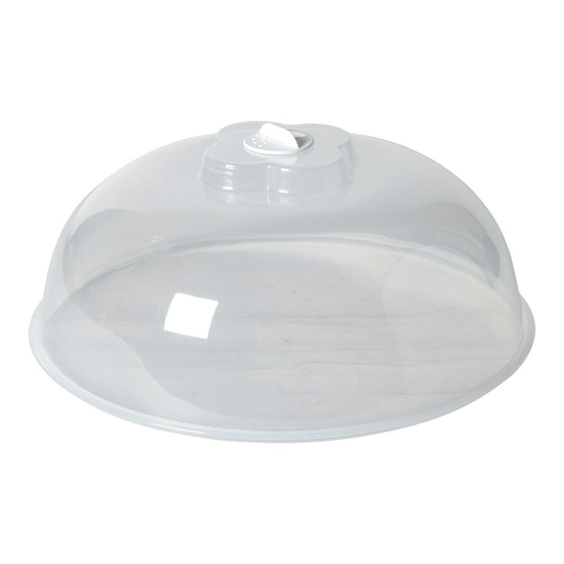 Mikrowellenabdeckung transparenter Kunststoff – Ø29x12 cm