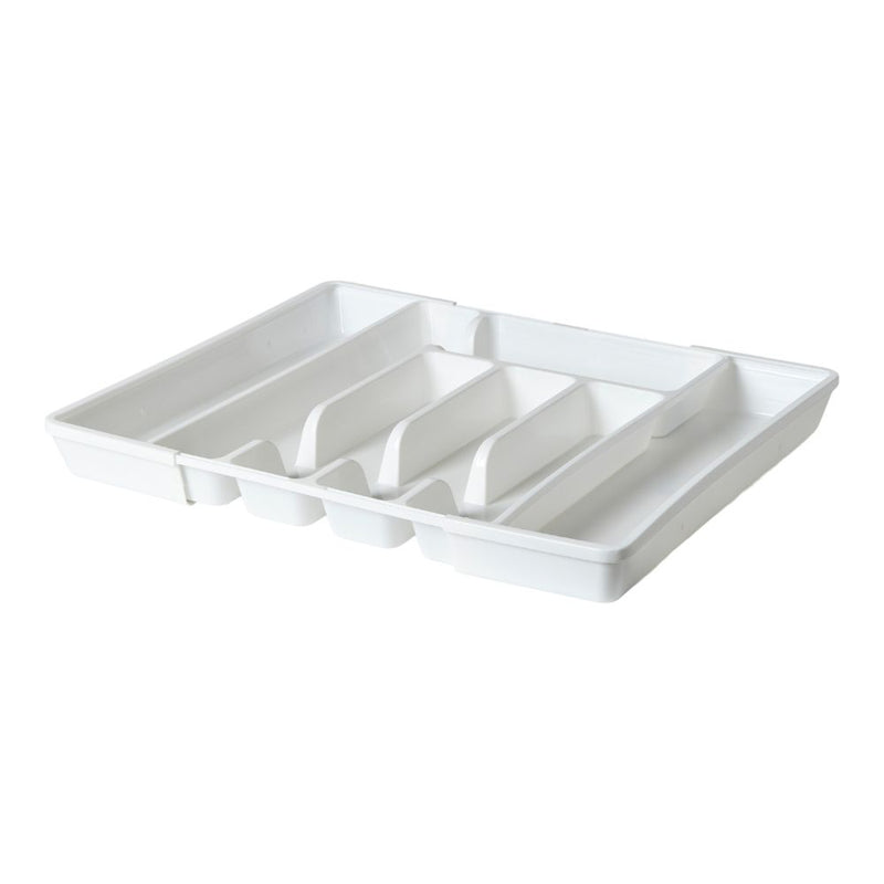 Besteckkasten flexibel aus Kunststoff - 36,8x27,3/44,5x4,3 cm