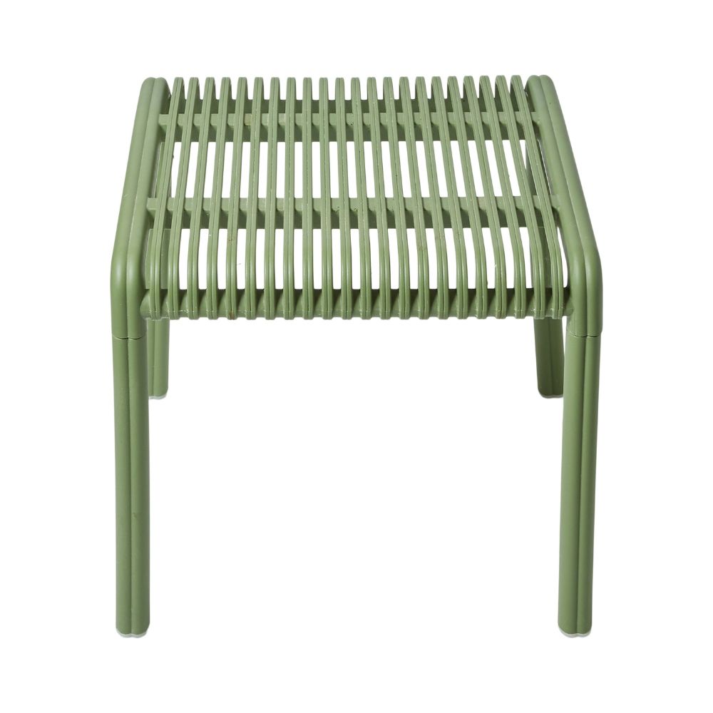 Lounge bord 45x45x40 cm plast grøn