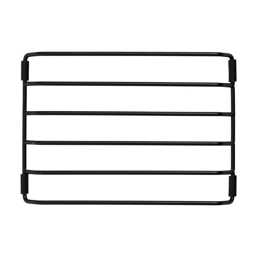 Day - Afsætningsrist sort stål - 24 x 17 cm