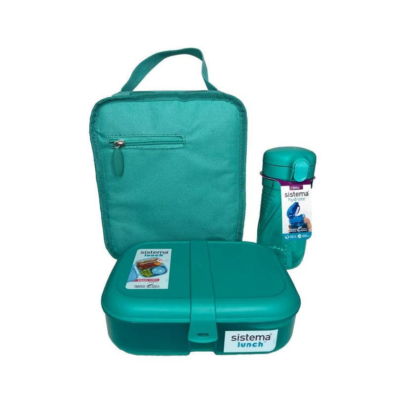 Sistema - LunchTime 3 pack - Green