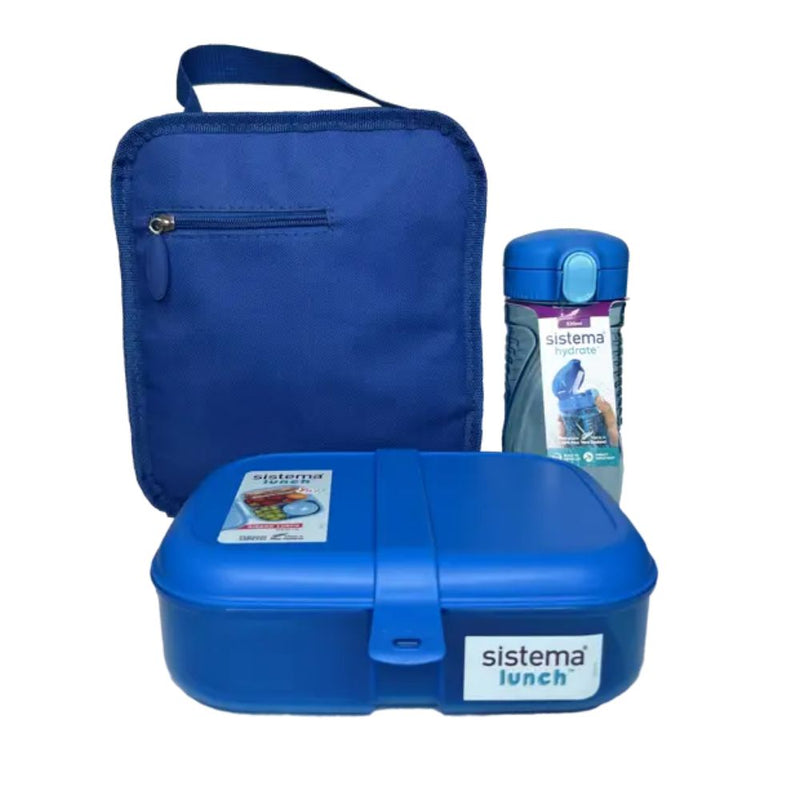 Sistema - LunchTime 3er-Pack - Blau