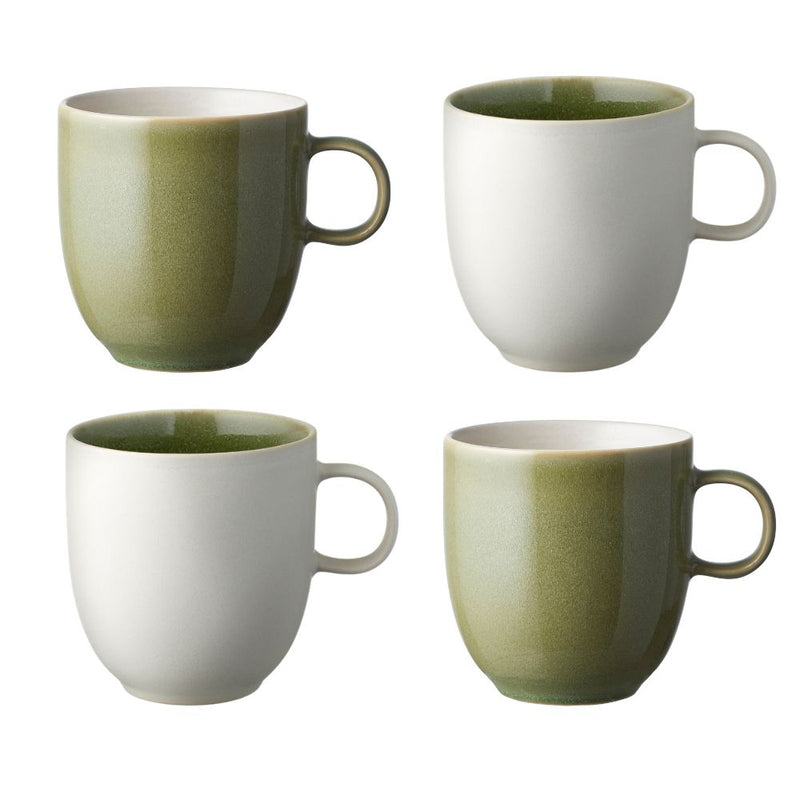 Studio Round – Becher Nord 33 cl, 4 Stück, Moosmischung