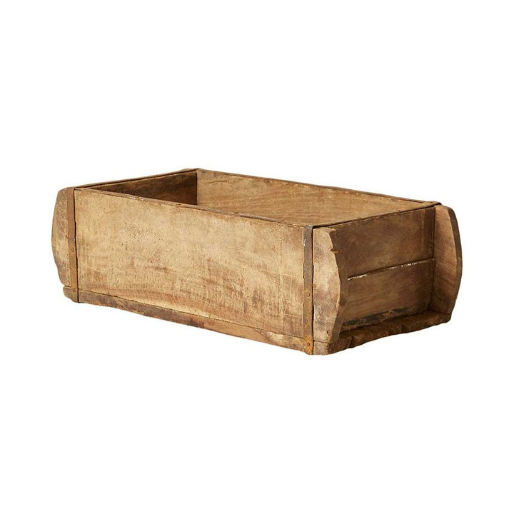 Tegelform återvunnet trä 30x9x14 cm natur