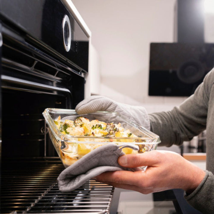 Tefal - MasterSeal Ovnfast Fad - 3 dele 0,45/0,8/2 liter - Glas - Klar