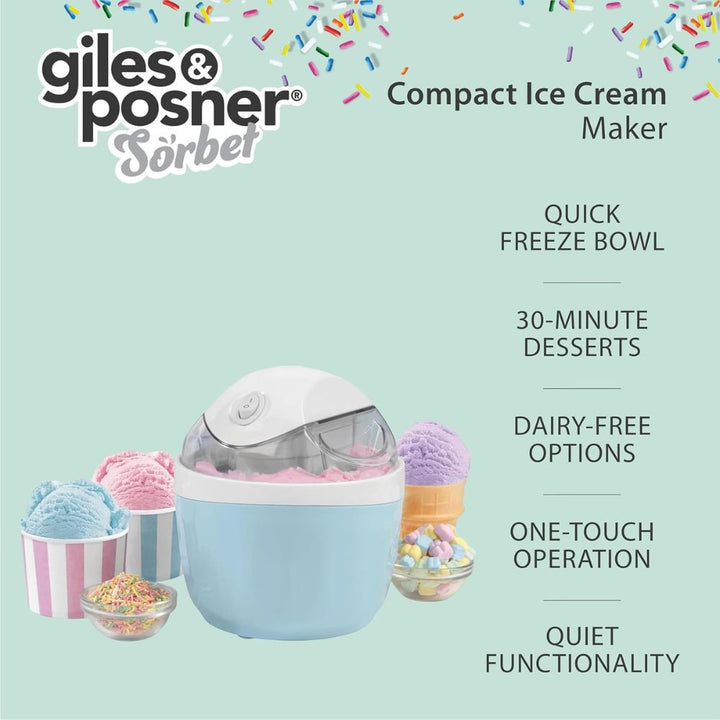 Giles & Posner - Ismaskine - blå