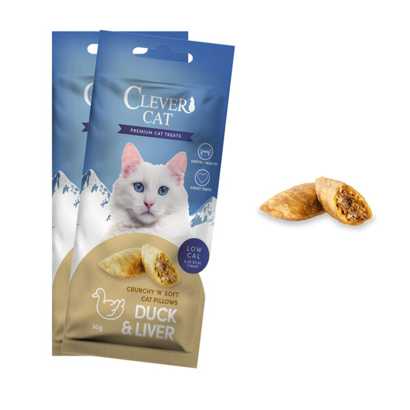 Clever Cat - Godbidder 30 g Duck & Liver