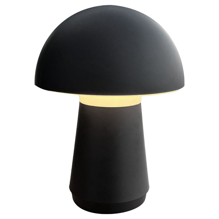 Touch bordslampa uppladdningsbar 21,5x16 cm svart