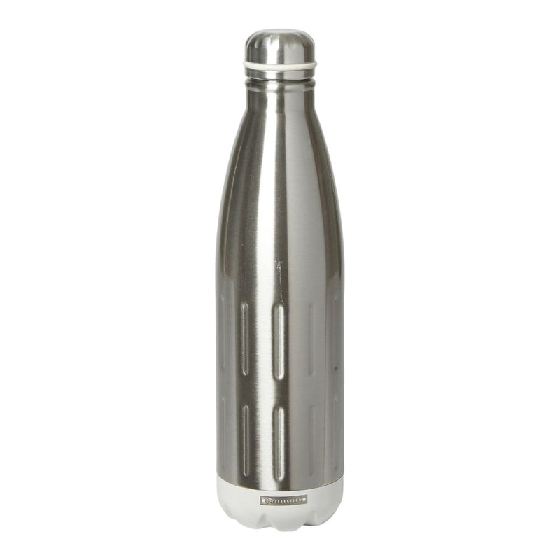 Termosflaska 750 ml. dubbelväggig stål/stone
