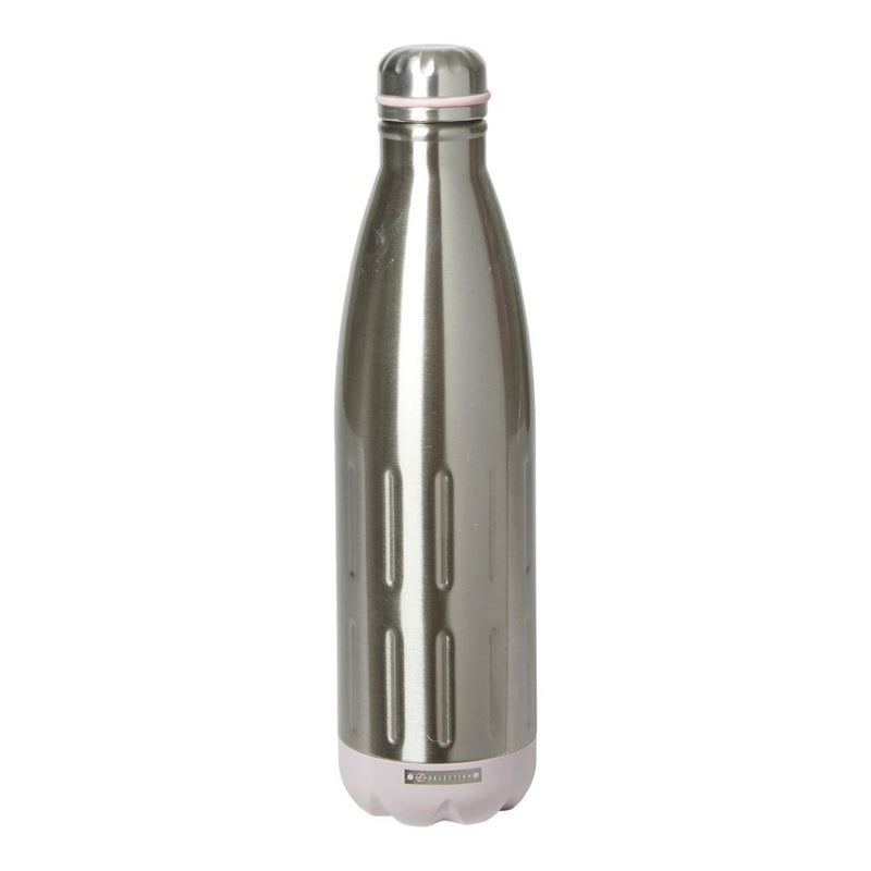 Termosflaska 750 ml. dubbelväggig stål/rosa