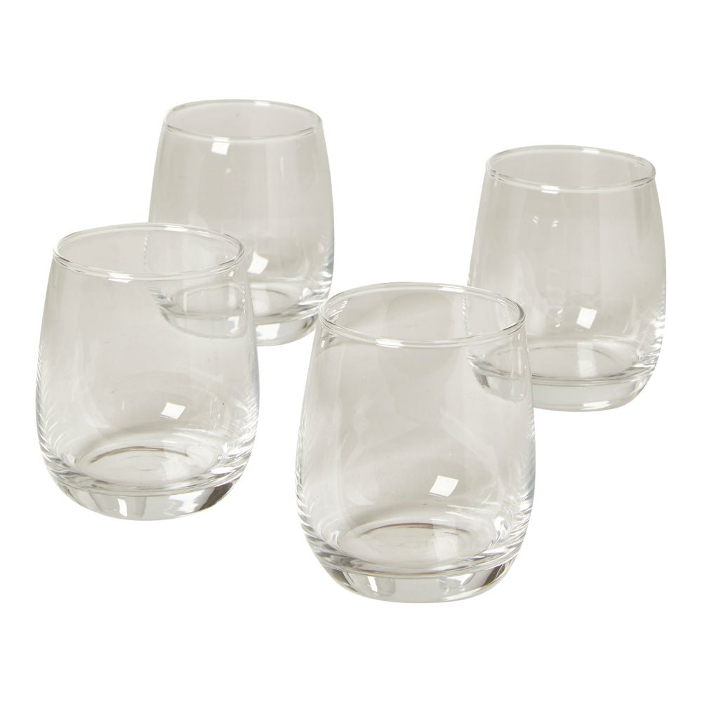 Vandglas 4 stk. - 350 ml.