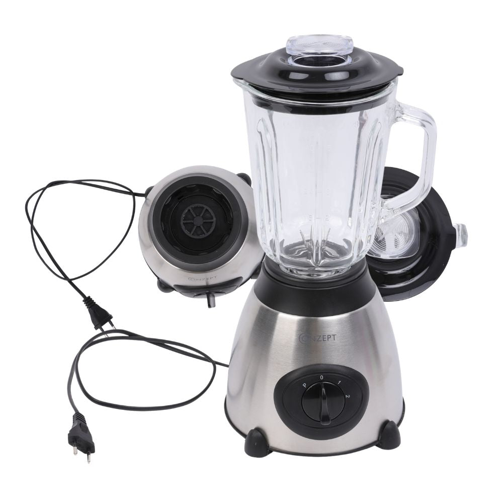 Conzept - Blender 500 W 1,5 L glaskande 2-speed